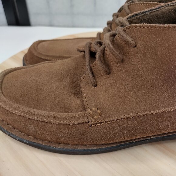 Clarks Collection Nikki Tan Suede Comfort Boho Ankle Boots Women US 9M - Picture 6 of 15